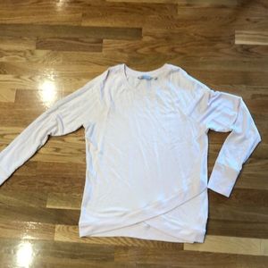 Athleta criss cross sweatshirt